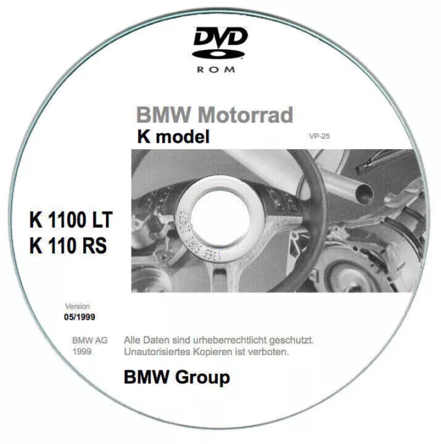 Bmw K1100 LT - RS (1992-1999)  manuale officina - repair manual