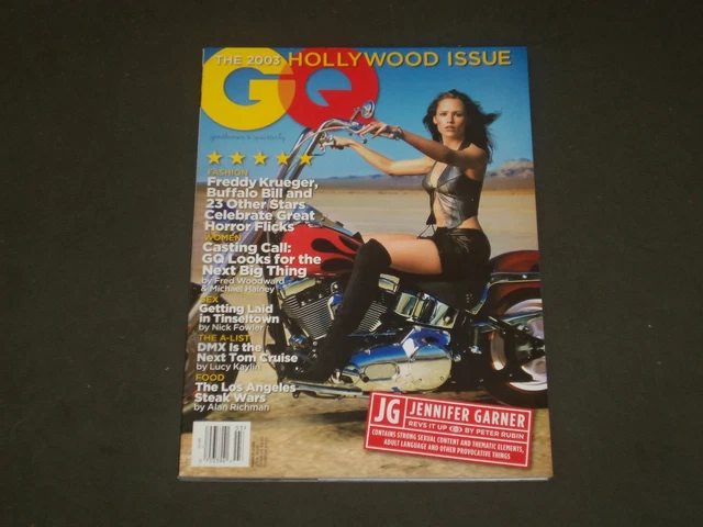 GQ MAGAZINE MARCH 2005 (UK) Jennifer Garner Jamie Foxx Leonardo