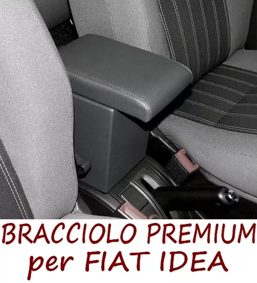 Bracciolo Premium per FIAT IDEA - MADE IN ITALY - appoggiagomito -poggiabraccio