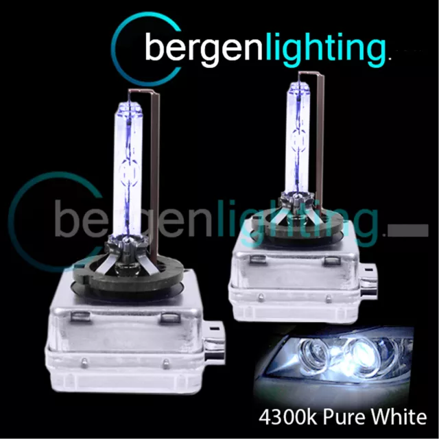 D1S White Xenon Hid Light Bulbs Headlight Headlamp 4300K 35W Factory Oe Fitted 2