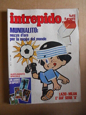 INTREPIDO n°1 1981 con inserto Speciale 1 Anno di Sport  [G421]
