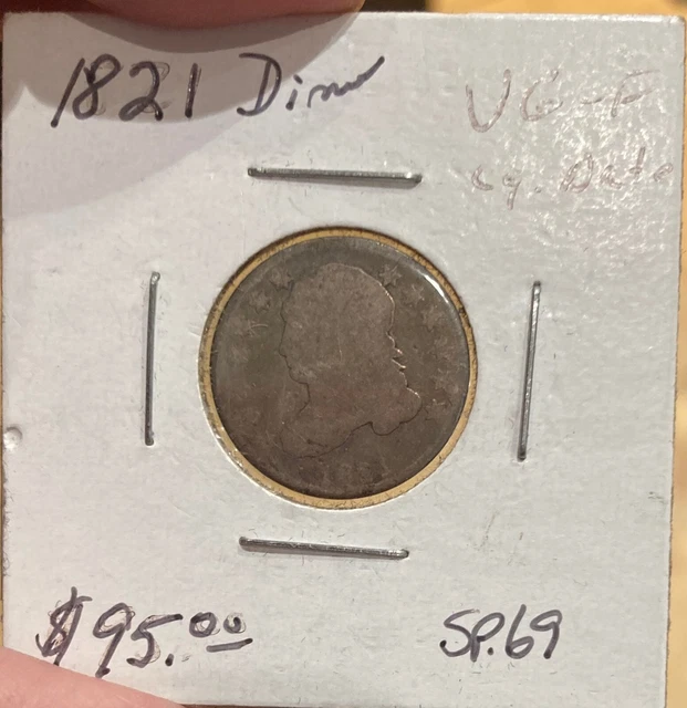 1821 Liberty Cap Dime