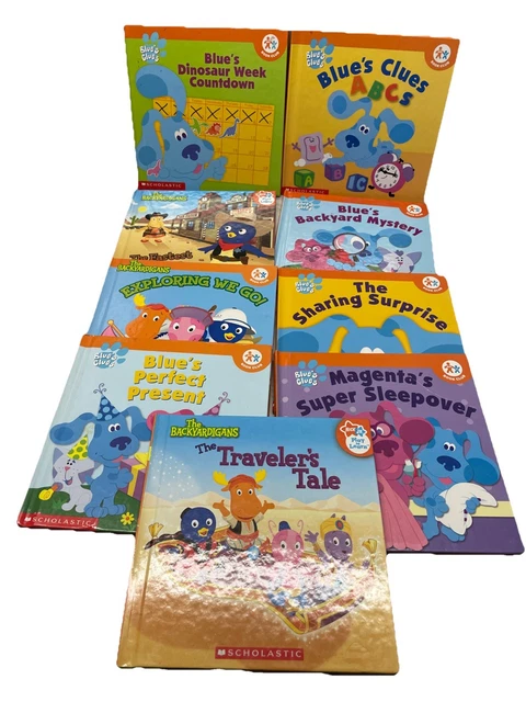 NICK JR. BOOK Club Lot of 9 Books Blue's Clues The Backyardigans £11.30 ...
