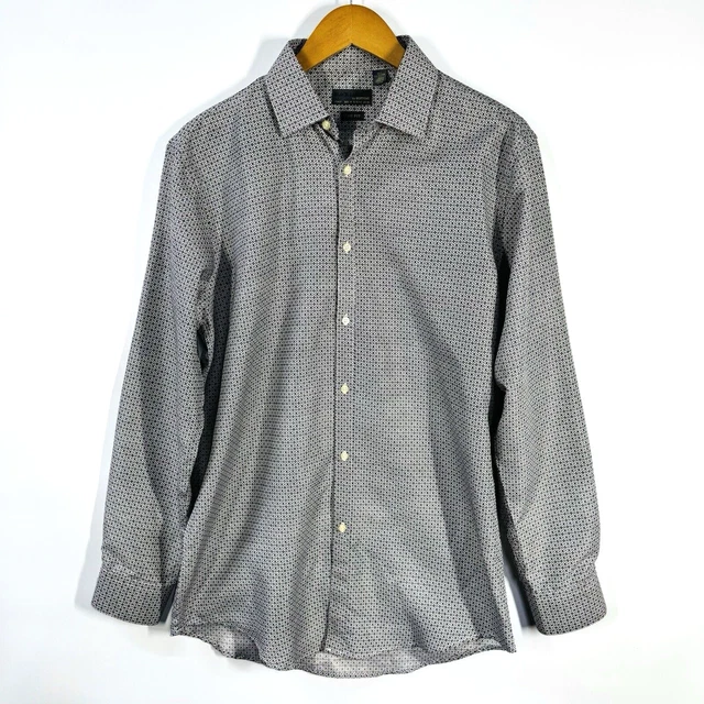 black label by ruffini dress shirt Black Label by Ruffini Men's XL Slim Button-Up Dress Shirt -  pre-owned---good