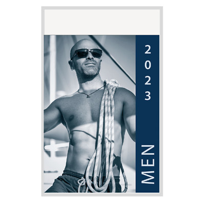 EROTIK-KALENDER MEN 2023 nackte Männer, Schwarz/ Weiß $13.85 - PicClick CA