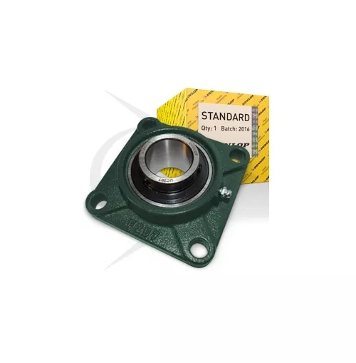 SF35mm Dunlop 4 Bolt Square Flanged Self Lube Housed Bearing