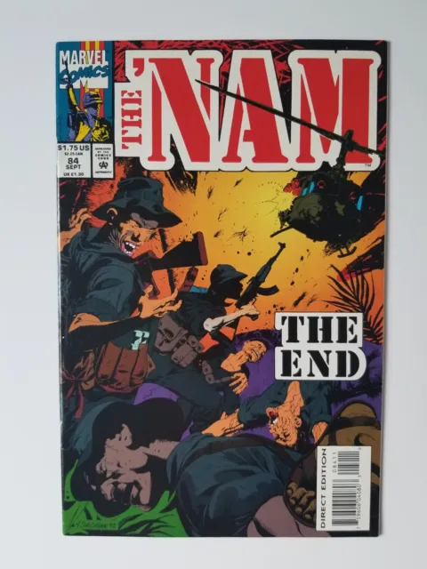 Nam' #84 (1993 Marvel Comics) The 'Nam ~ Final Issue of Series ~ FN/VF