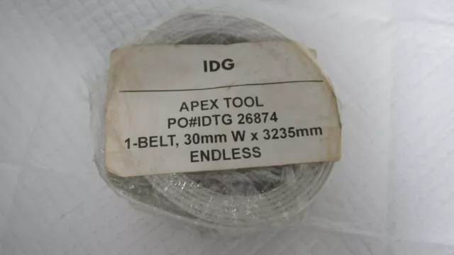 APEX TOOL 26874 1-BELT, 30mm W X 3235mm ENDLESS