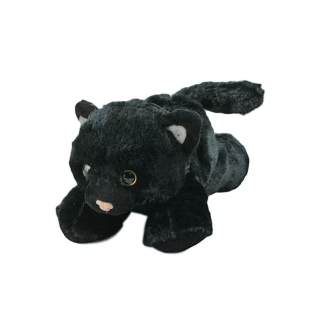 Hug'ems BLACK CAT Hugems soft plush stuffed toy 7"/17cm Wild Republic - NEW