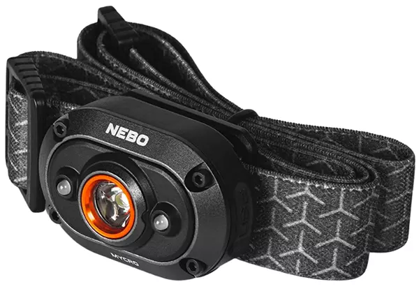 NEW Nebo Mycro Headlamp, & Cap Light 400 Lumen Turbo Mode Rechargeable (UK) BNIB