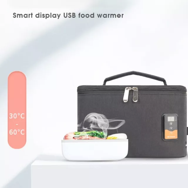 USB Baby Milk Bottle Warmer Heater Tote Wet Wipes Food Heating Insulation Bag