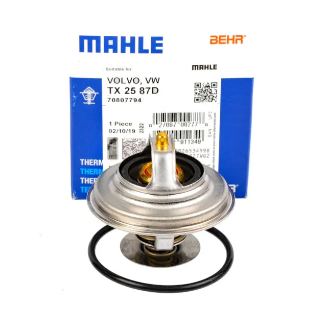 MAHLE Thermostat + Flansch für VW T4 Transporter LT 2.4 2.5 TDI OE: 069121113A 3