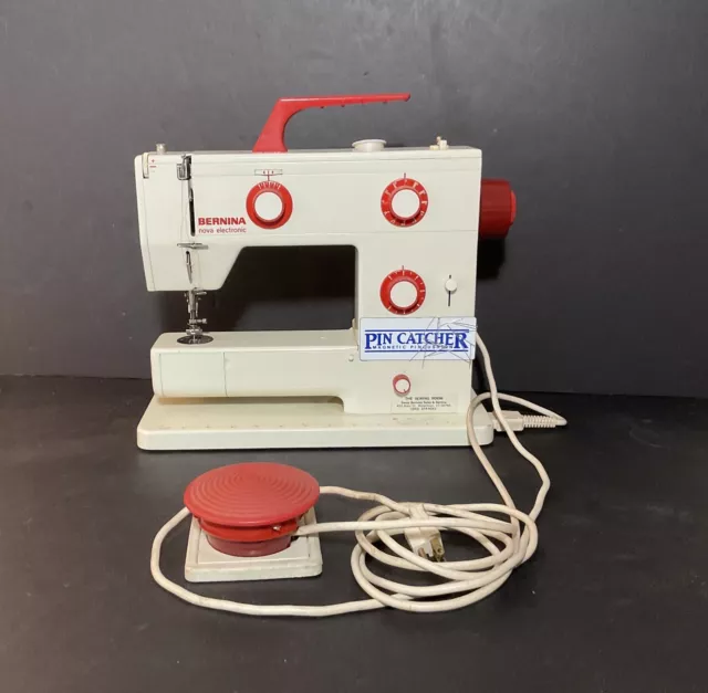 Vintage Bernina Sewing Machine Nova 900 & Original Case & Accessories TESTED Vintage Bernina Sewing Machine Nova 900 & Original Case & Accessories TESTED