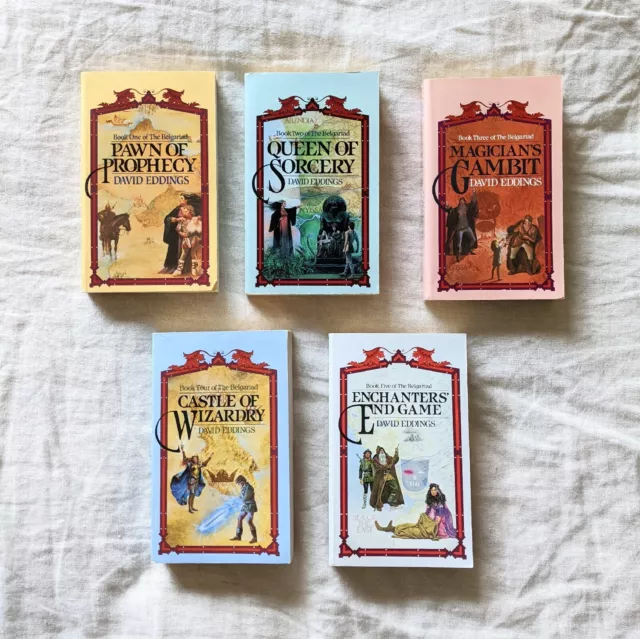 The Belgariad Series 5 Books Collection Set by David Eddings