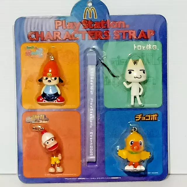 PARAPPA THE RAPPER 2 card McDonald's collaboration SQUARE 2001