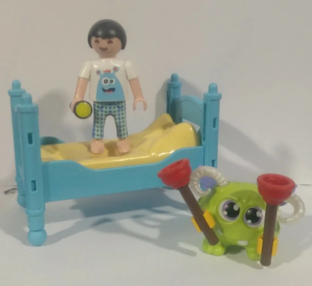 PLAYMOBIL NIÑO CON Monstruo Debajo De La Cama 10/2/22 EUR 5,00