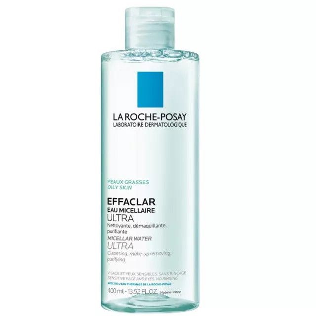 Agua micelar borradora La Roche-Posay ultra 400 ml