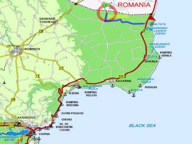 For sale Bulgaria Company with 14 Building plots of land 21 km to the sea