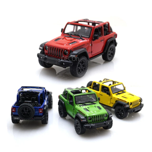 JEEP WRANGLER RUBICON Open Car Mini Diecast 138 Scale Miniature Toy