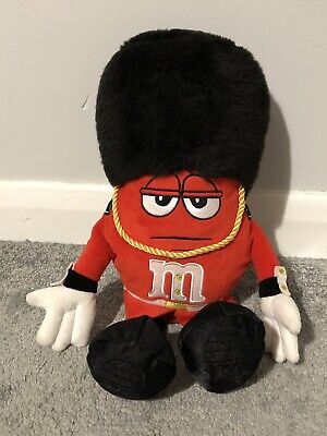 Beefeater M&M World Plush Red Soft Toy Beefeater Queens Guard Collectable 15 inch 38 cm 
