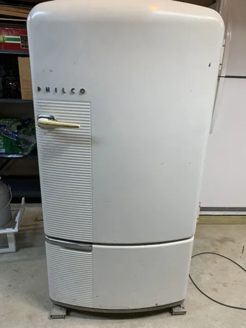 vintage philco refrigerator