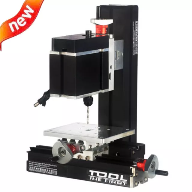 12000rpm 60W High Power Metal Mini Lathe DIY Micro Drilling Machine Wood Driller