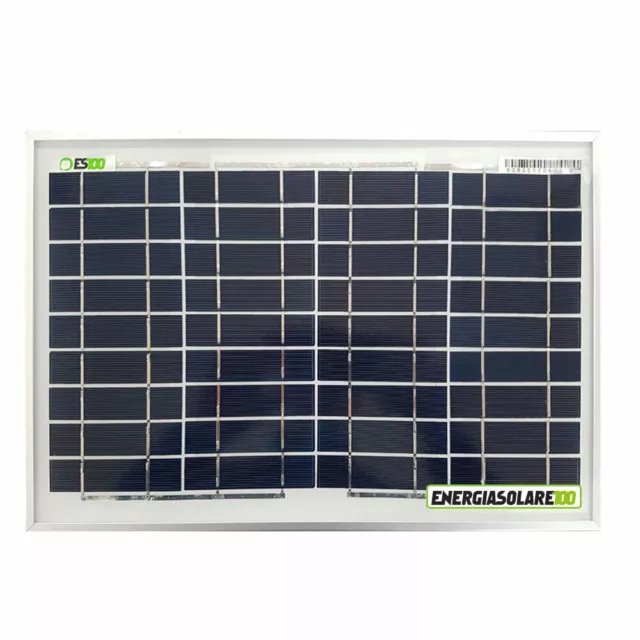 Panneau Solaire Photovoltaique 10W 12V poly NX jardin camping car