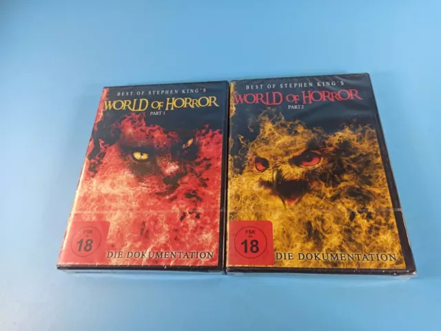 Best of Stephen King's World of Horror Part 1+2 - DVD Film FSK 18