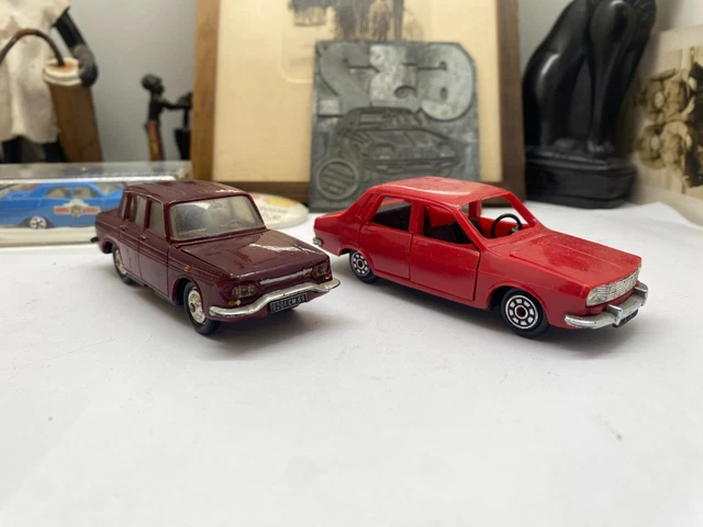 Coffret Norev Renault 30 TS – Plastique, échelle 1:43, Fabrication Française