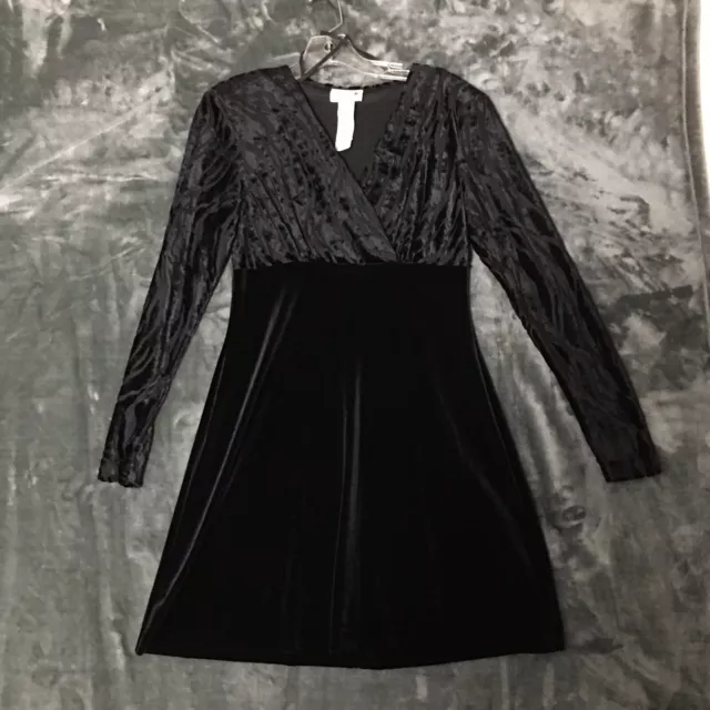 Scarlett Long Sleeve Women’s Dress Size 5/6 Black