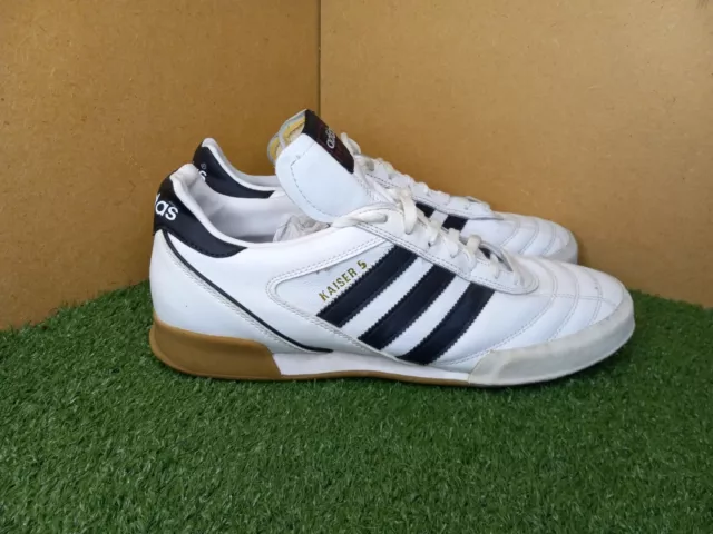 Adidas kaiser 5 indoor white hotsell