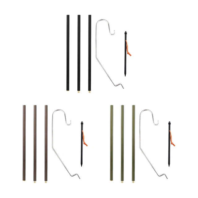 Acheter Support de lanterne en aluminium, poteau de lampe de