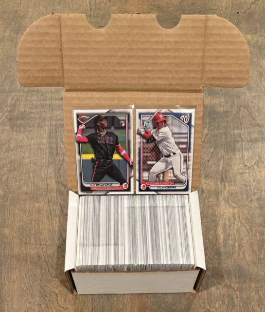 2024 BOWMAN BASEBALL Complete 250 Card Paper Base Set 1100 & BP 1BP