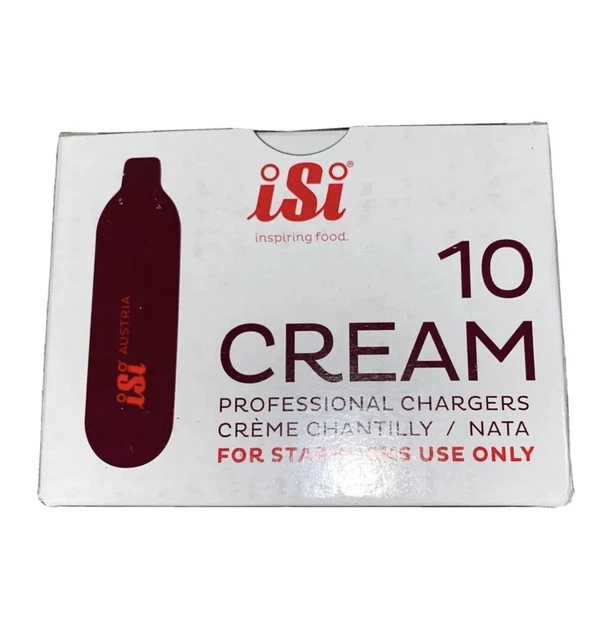 ISI Cream Chargers (10 chargers) ISI Cream Chargers (10 chargers)