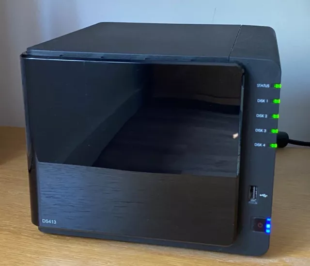 Synology NAS Diskstation DS413 With 4x3TB WD Hard Drives