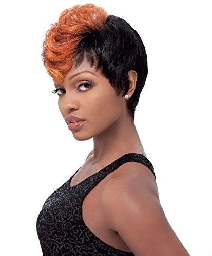 Bump Human Hair Wig - Mod Mohawk-Autumn