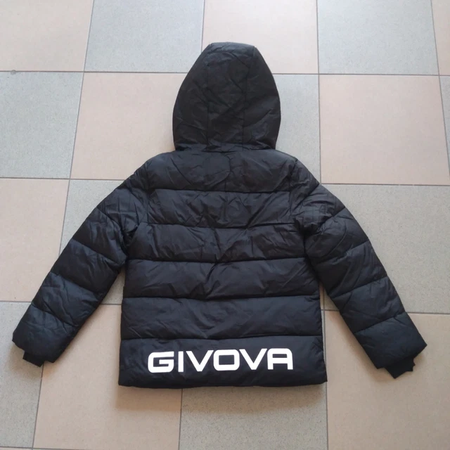 Kway Giubbotto Con Cappuccio Per Bambino Givova  Piumino Da Ragazzo 8/16 Anni 4