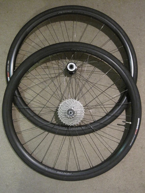 SPECIALIZED AXIS Scs Disc Road Bike Wheelset Thru Axle,Tyres F