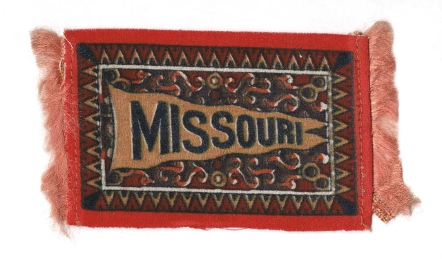 American Tob. A.t.c. - College Pennant - Missouri 1908 Cigarette Issue (Sl12)