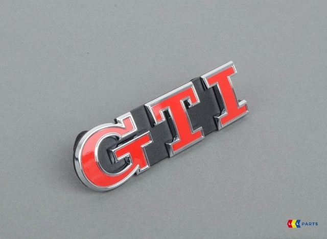 Volkswagen Vw Golf 7 Vii New Genuine Red Gti Grill Badge Emblem 5G0853679Pwyr