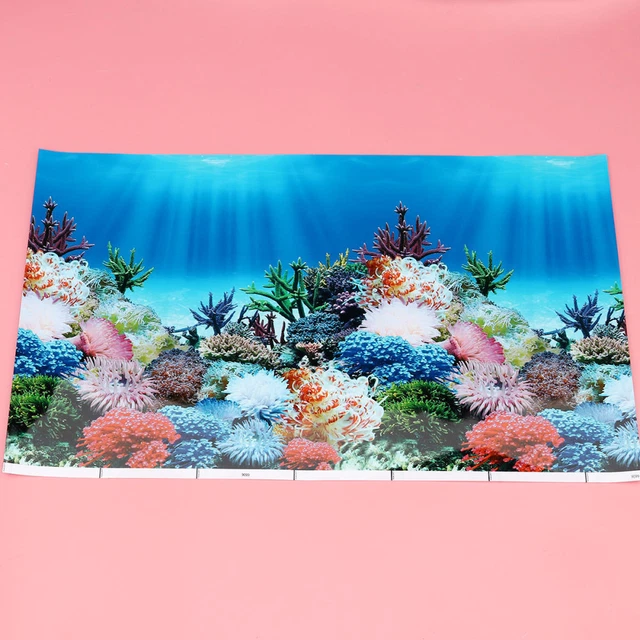Appliques Embellishments Fish Tank Adhesive Wallpaper Sticker