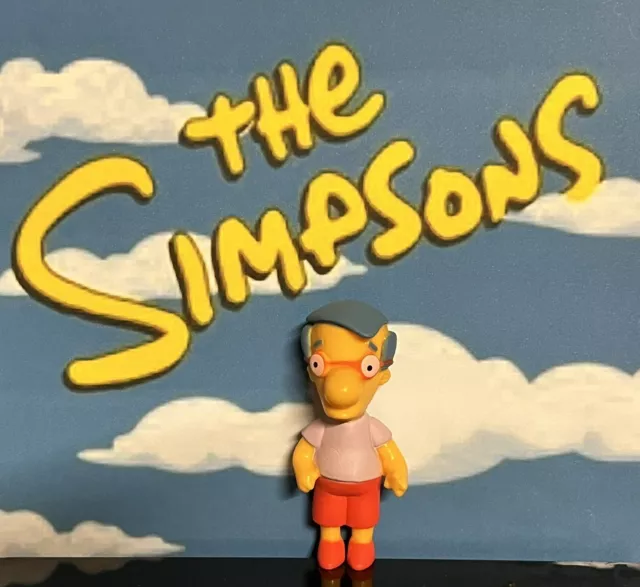 The Simpsons Greetings From Springfield Millhouse Van Hooten Collectible Fig 6cm