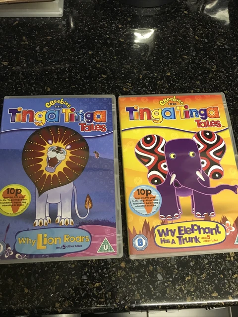 RARE TINGATINGA TALES CBeebies Dvd Bundle Vgc Tested Uk Seller EUR 11 rare-tingatinga-tales-cbeebies-dvd-bundle-vgc-tested-uk-seller-eur-11
