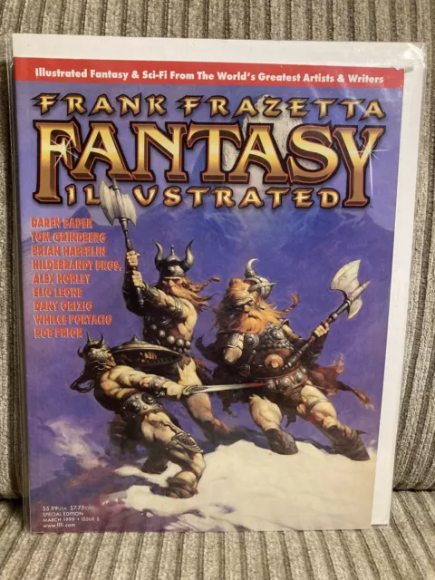 Frank Frazetta Fantasy Illustrated Special Edition #5 March 1999