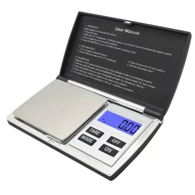 500G 0.1G Bilancia da Digitale Gioielli Bilancia Pesapersone nel V5O1