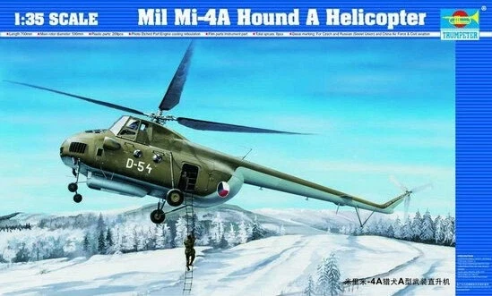 Kit Maquette Hélicoptère Militaire Mi-4A Hound - Échelle 1:48