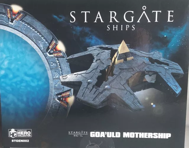 Eaglemoss Hero Collector STARGATE SG-1 Goa'uld Ha'tak Mothership Modell