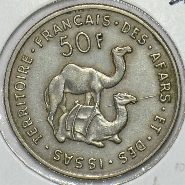 French Colonies 1970 50 Francs Camel animal Afars & Issas 196922 combine shippin