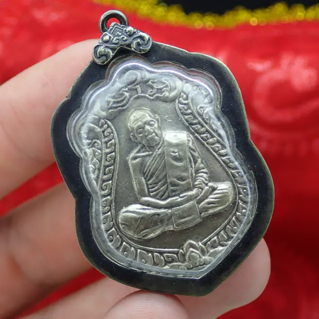 Lp Tim Monk Thai amulet Holy Buddhism Talisman Pu Tim Rare Phra Buddha Pendant