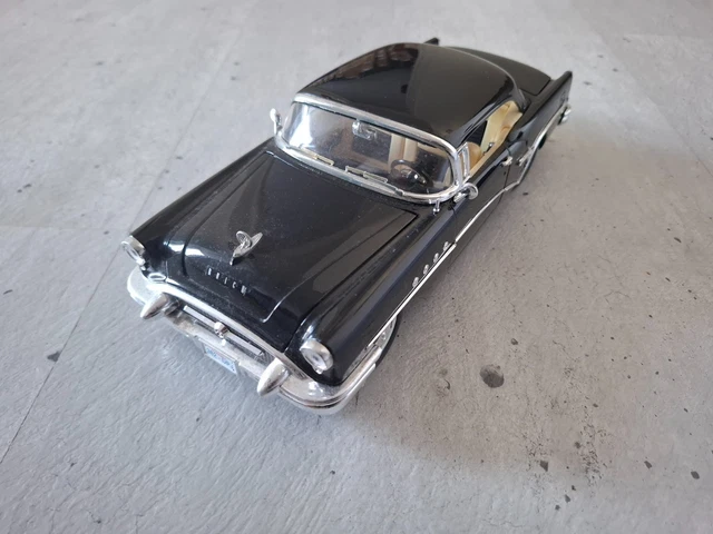 Buick Century Coupé Taxi 1955 Jaune – Miniature MIRA 1/18 Collection Espagne